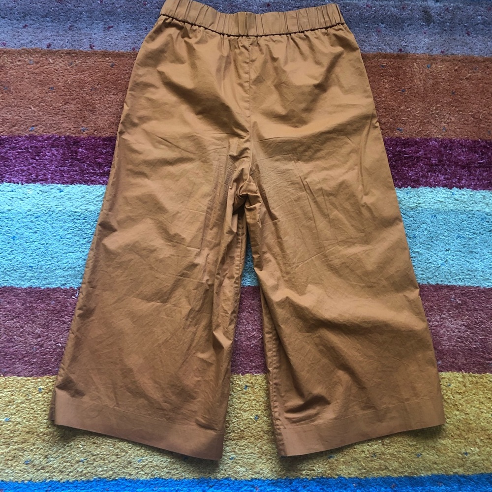 COS cotton crop pants culottes